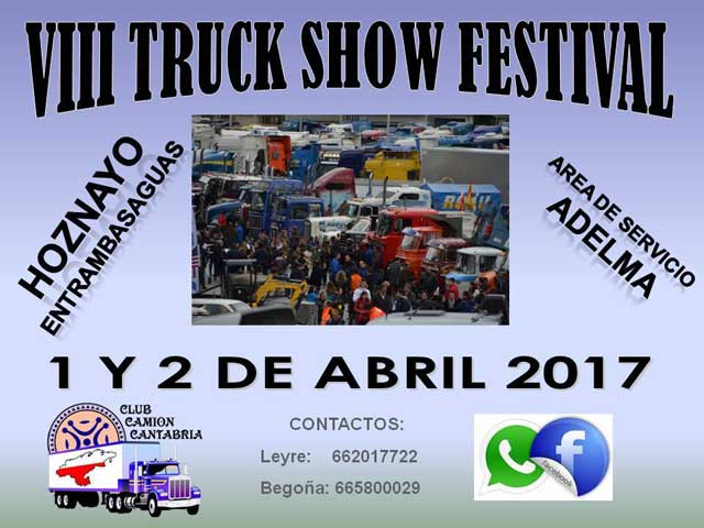 VIII Truck Show Festival del Club Camión Cantabria