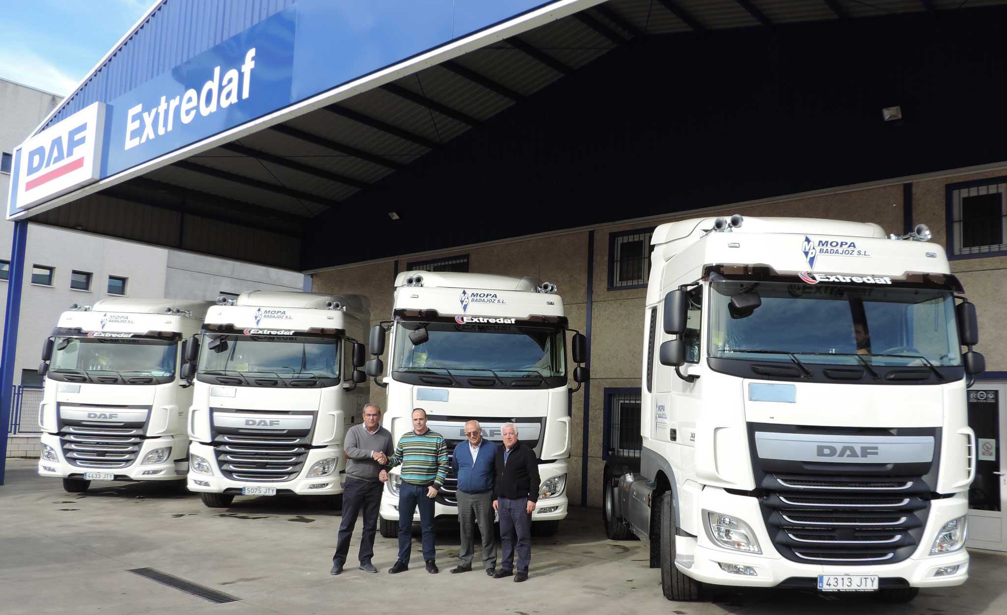 Ot. Mopa Badajoz adquiere 7 DAF XF