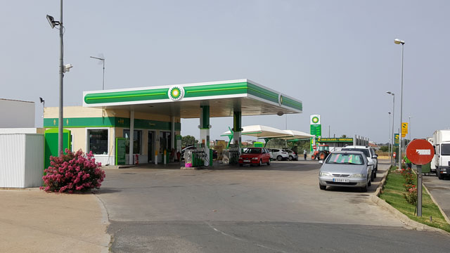 Nueva estacion BP en Huelva