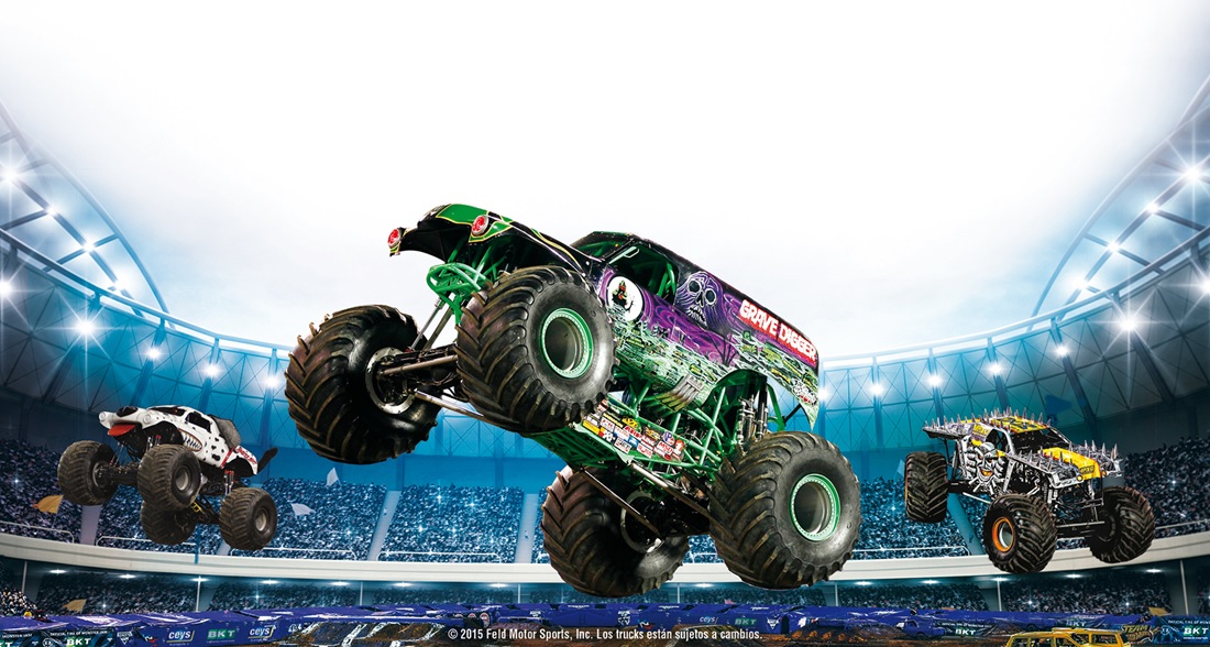 Monster Jam trae a España el backflip attempt, un salto aéreo de 360º