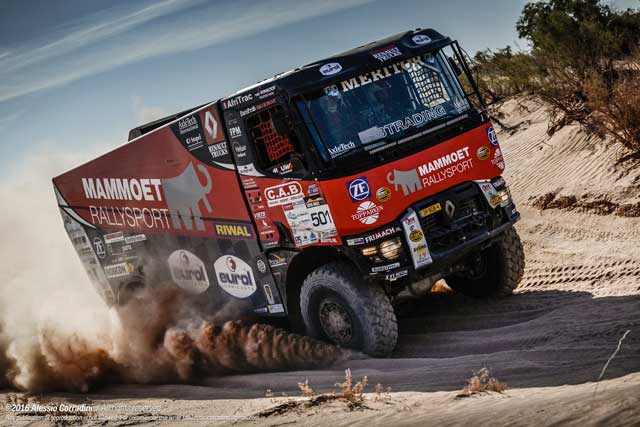 MKR Technology gana el Rally de Libia con Renault Trucks
