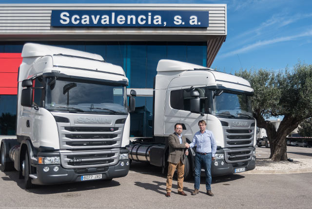 Transnugon añade dos camiones más de Scania a GNL para su transporte