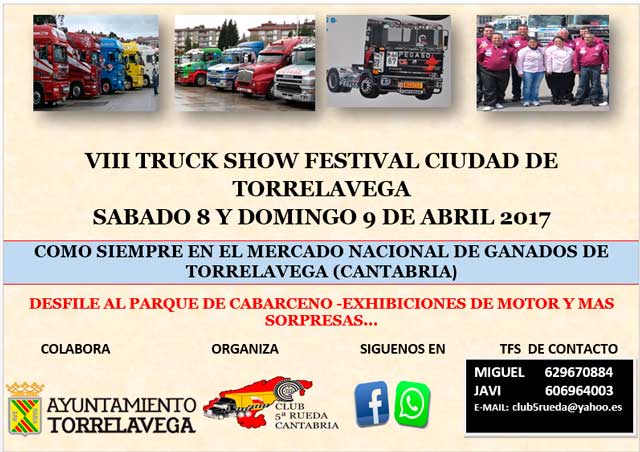 Vuelve el Truck Show Festival de Torrelavega