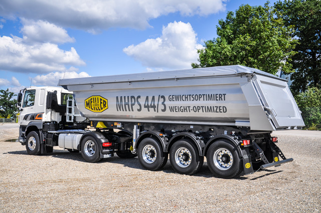 Meiller presenta el semi-tráiler ligero MHPS 44/3