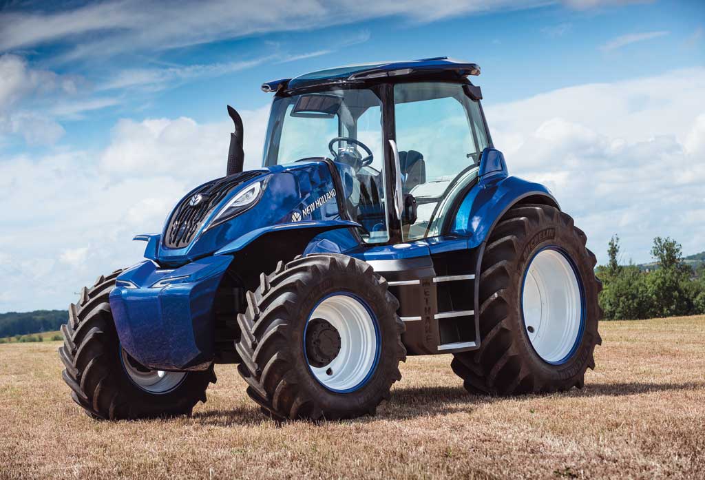 New Holland metano tractor