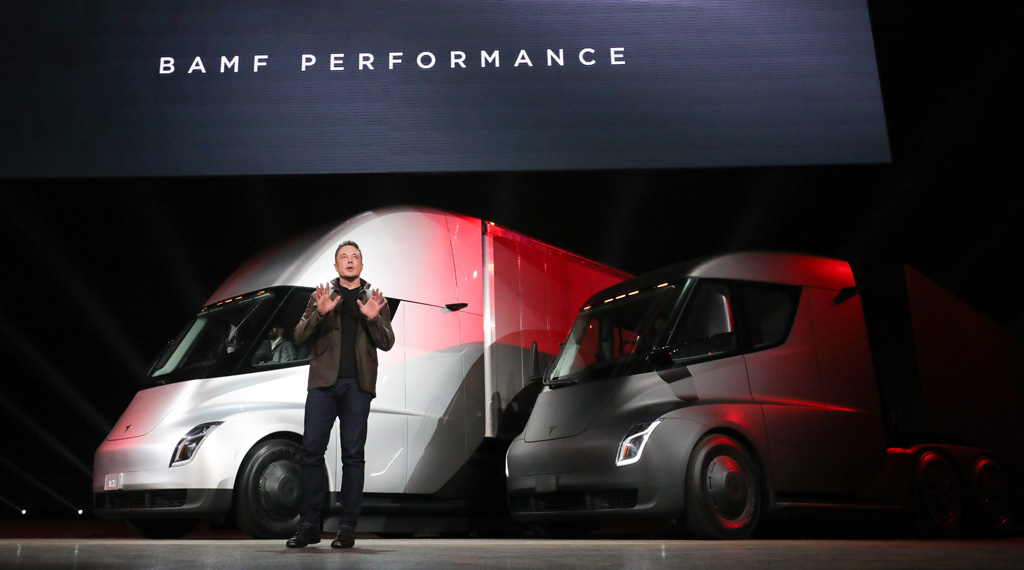 Tesla Semi, el camión eléctrico de Musk