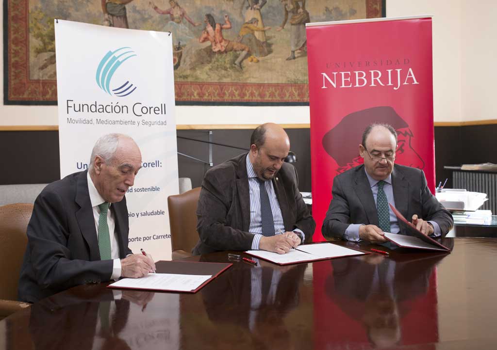 La Fundación Corell y la Universidad Antonio Nebrija firman un acuerdo de colaboración