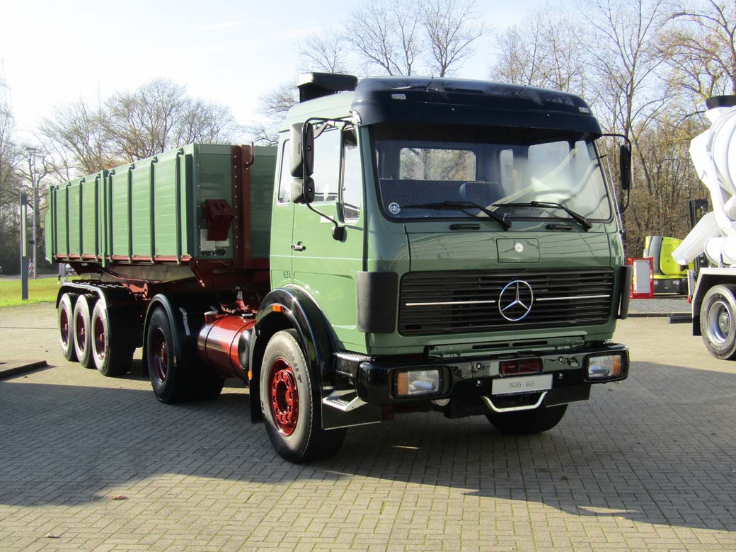 En los años 70 aparecía la serie de camiones Mercedes NG que marcaría un hito por su fiabilidad.