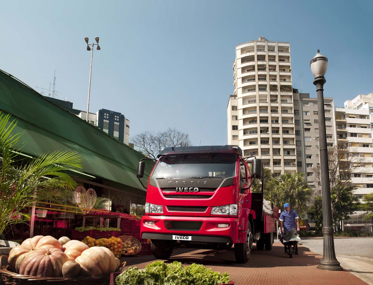 La gama Iveco Vertis es un camión ligero desarrollado específicamente para latinoamérica.