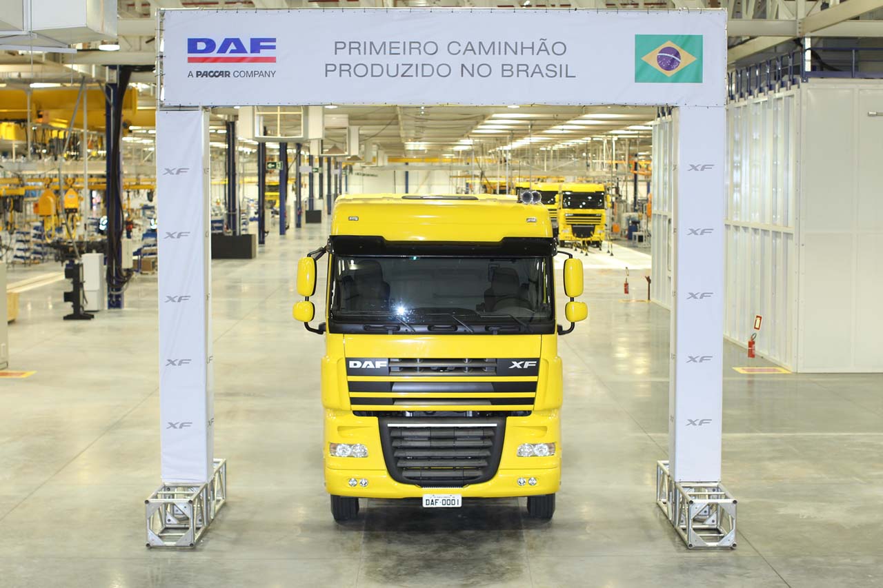 DAF trata de implantarse a partir de la instalación de una nueva factoría en Brasil.