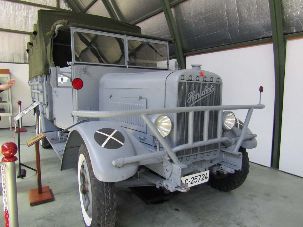 Una joya histórica, el camión Henschel de la Legión Cóndor Typ G 33.