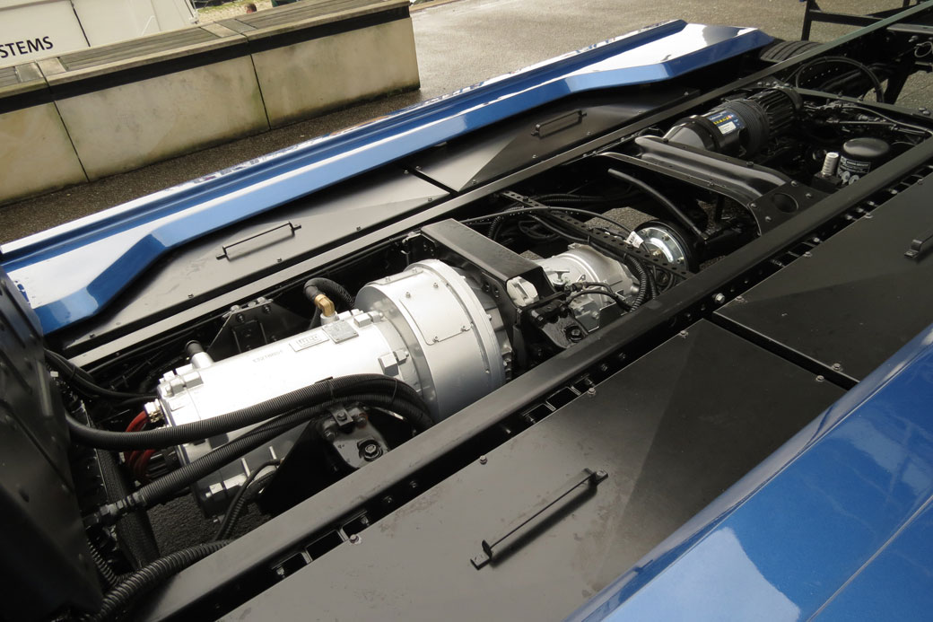 El motor del VW e-Delivery ofrece 109 CV y cero emisiones al ser eléctrico al 100 por 100.
