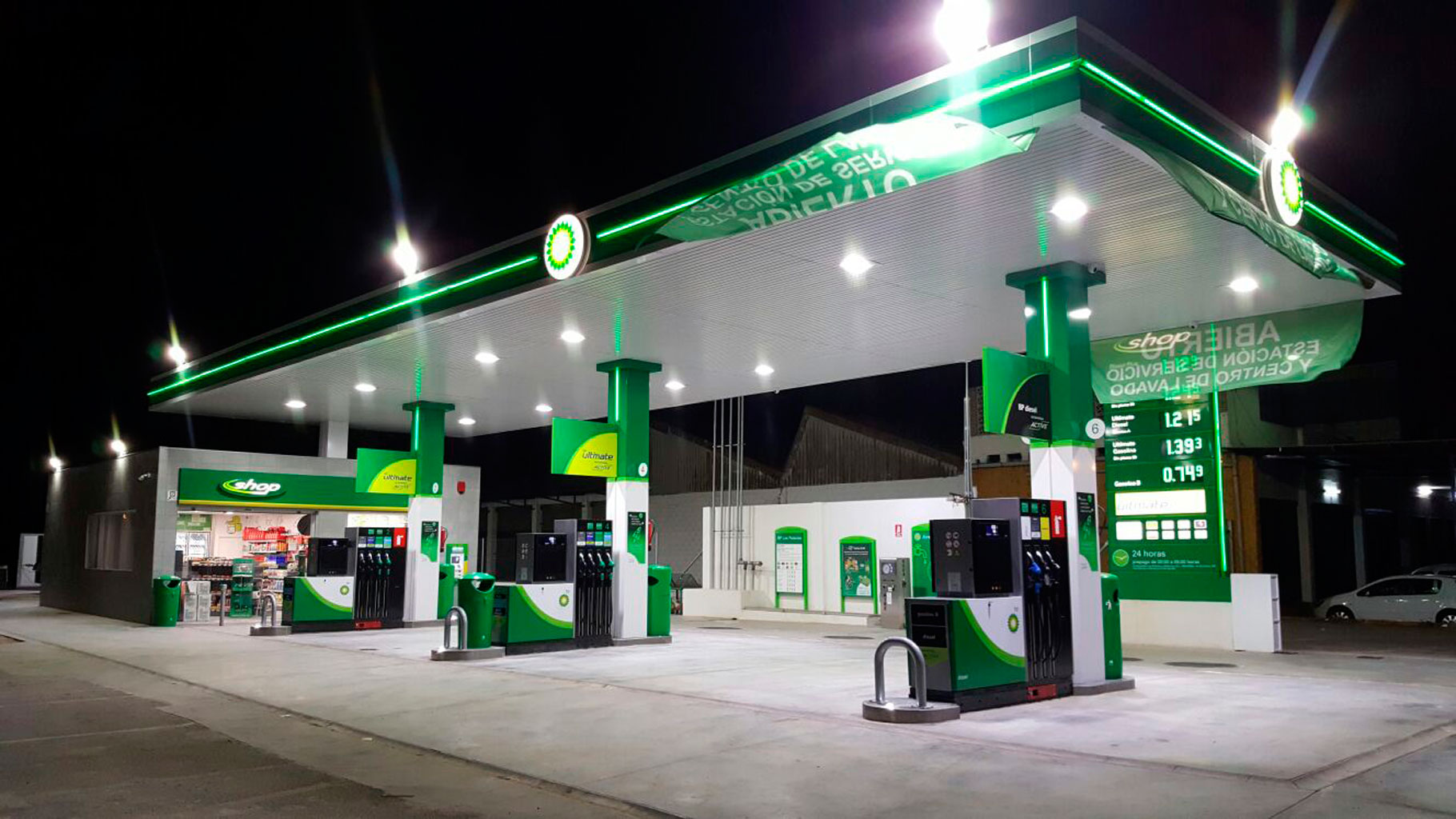 BP y Áreas BS inauguran una estación en Sevilla