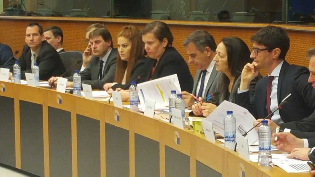 Encuentro con parlamentarios de la Comisión TRAN del Parlamento Europeo