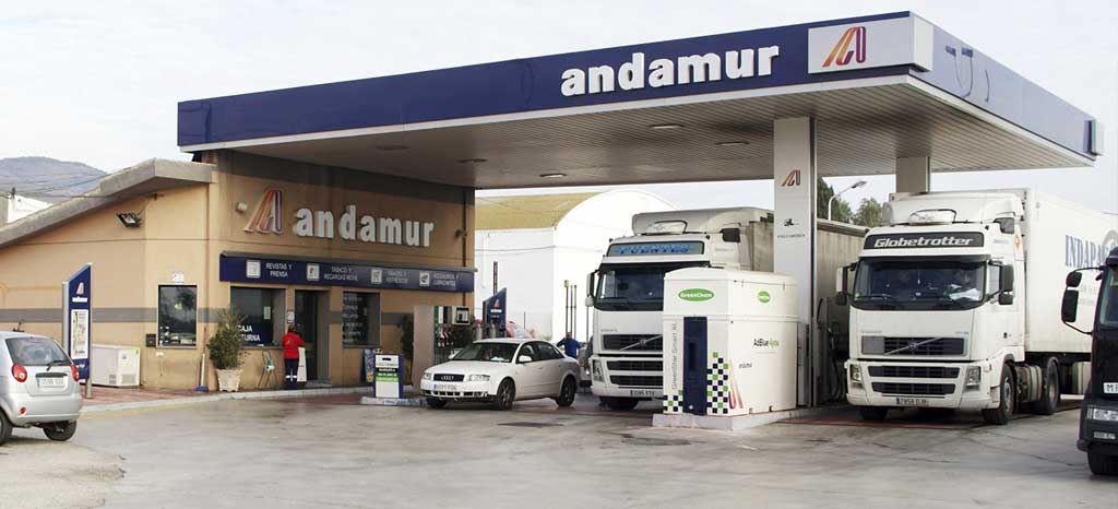Estaciones de servicio Andamur
