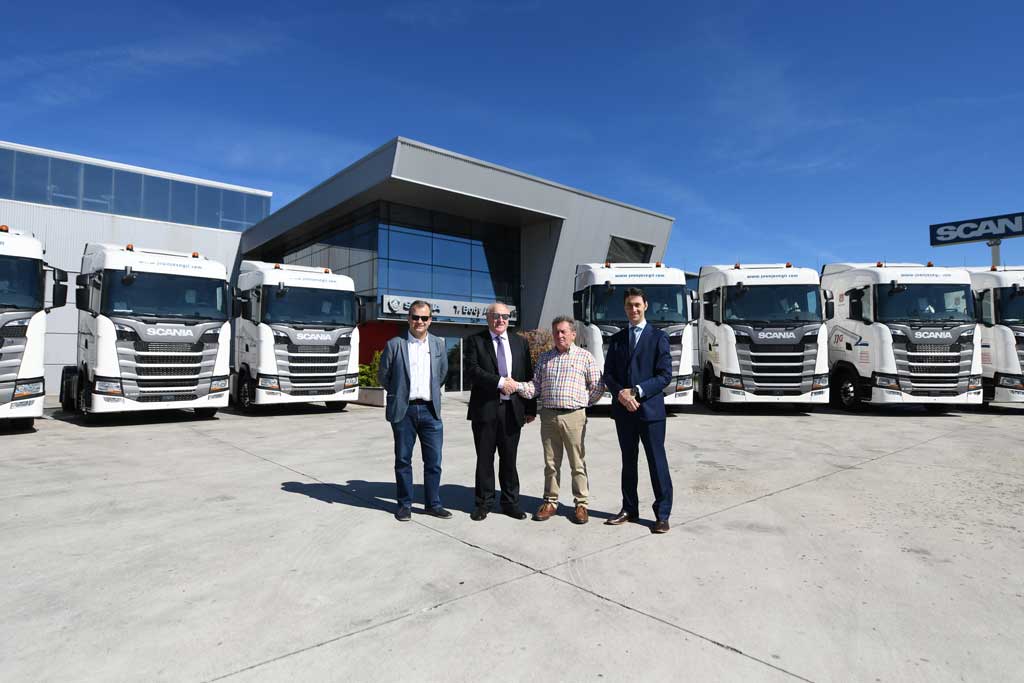 Nueva adquisición de 10 unidades Scania