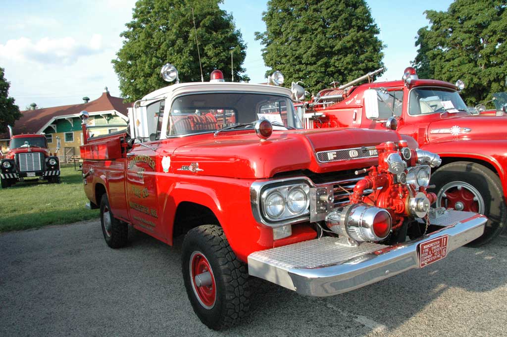 Camiones de bomberos