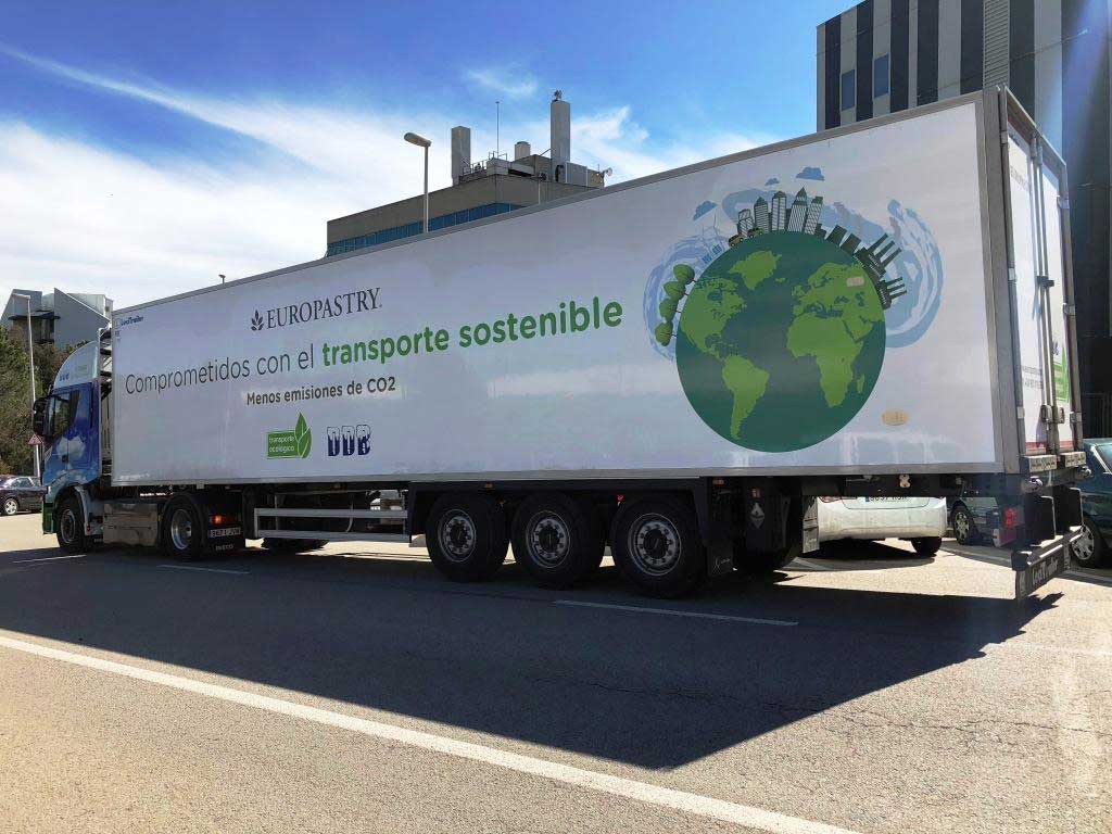 Una empresa de alimentos elige camiones a gas para un transporte sostenible