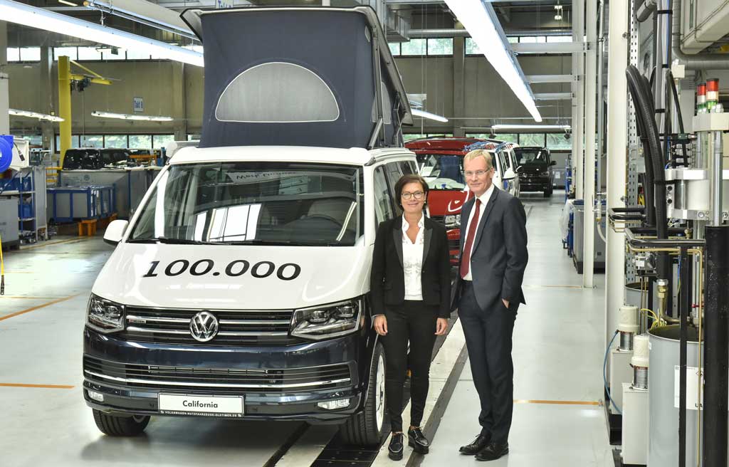 Hito de producción de la Volkswagen California