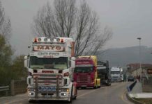 REPORTAJE: Desfile de camiones entre Torrelavega y Renedo de Piélagos.
