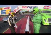 El camión Volvo VN de Boije Ovebrink acelera como un Ferrari Volvo VN