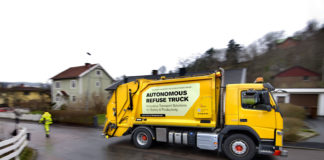 El futuro de Volvo Trucks camión de recogida de basuras autónomo volvo conducción autónoma recogida residuos