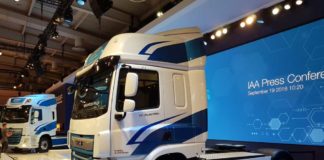El Salón IAA 2018 del vehículo industrial de Hannover en titulares DAF CF Electric