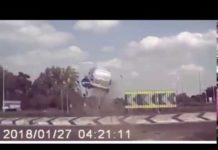 IMPRUDENCIA AL VOLANTE : Como no tomar una rotonda