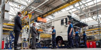 El Rey Willem-Alexander visita DAF Trucks Visita del Rey a DAF