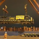 Dachser transporta locomotoras desde Houston a Lima Transporte de locomotoras