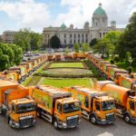 DAF Trucks entrega 44 vehículos a la ciudad de Belgrado Entrega de DAF Trucks
