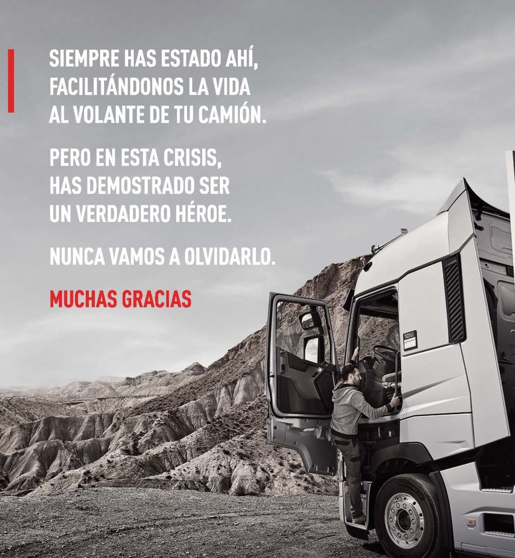 "El rincón del héroe" de Renault Trucks