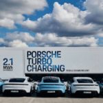 Los camiones de carga, una fuente móvil de energía para el Taycan Camiones de carga