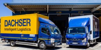 Dachser Iberia inicia pruebas con el vehículo eléctrico Fuso eCanter Fuso eCanter