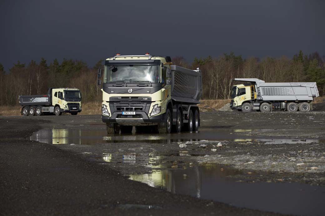Nueva Gama FMX de Volvo Trucks para construcción y trabajos extraviales 2020.