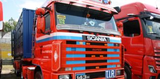 Medio Siglo de Scania V8 Power desde los 350 CV a los 770 CV Scania 143 Streamline con motor V8 de 500 CV.