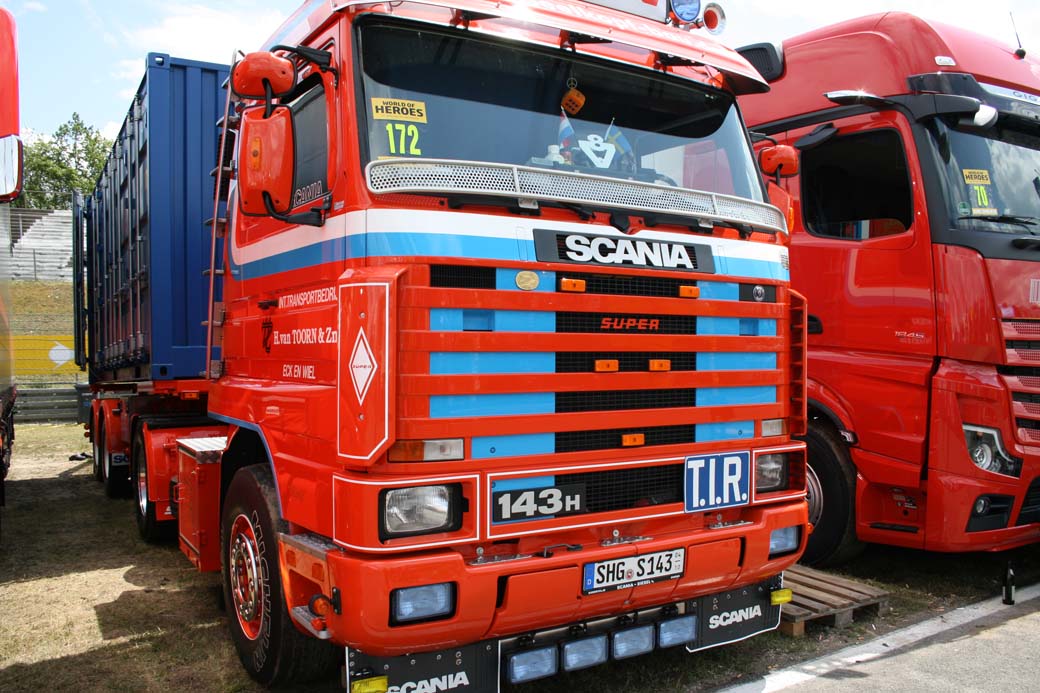 Scania 143 Streamline con motor V8 de 500 CV.