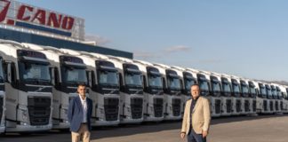 J Cano incorpora 120 unidades del Volvo FH con I-Save este año fdgsf