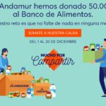 Andamur activa el reto solidario Mucho por Compartir Andamur activa Mucho por Compartir