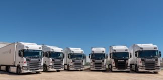 Transmanolet S.L. incorpora 15 Scania R 450 Transmanolet incorpora 15 Scania