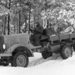 Camión MAN con motor diésel 6X6, modelo militar unificado de 1940.
