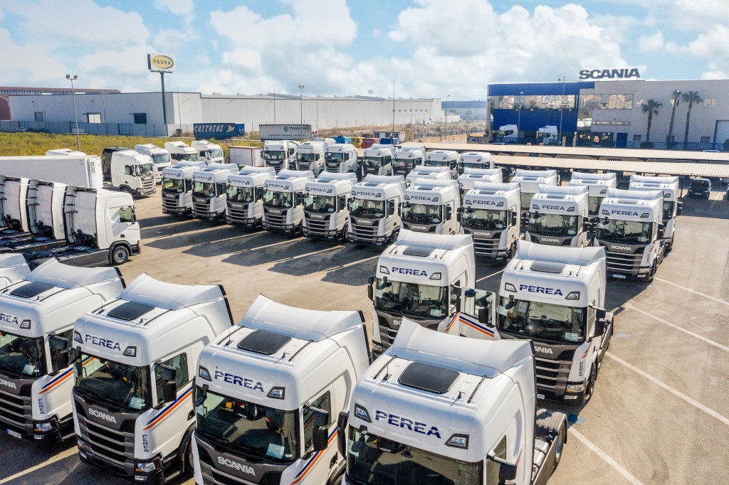 Grupo Perea adquiere 45 Scania