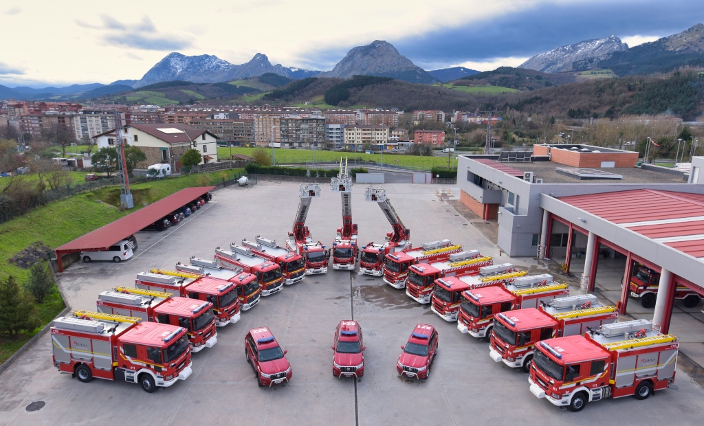 Vizcaya renueva la flota de bomberos