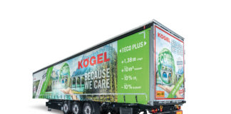 Nueva gama semirremolques Kögel 2021-22 El Eurotrailer de Kögel añade 1,38 metros de longitud a la plataforma.