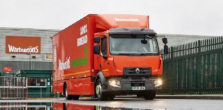 Warburtons incorpora su primer camión eléctrico Renault Trucks D Z.E. Warburtons incorpora Renault Trucks D Z.E.