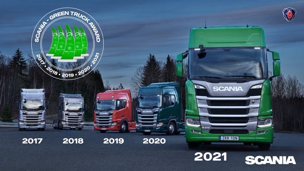 Scania gana el Green Truck