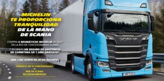 Michelin y Scania se asocian en una nueva campaña Nueva campaña de Michelin y Scania
