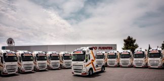 Grupo Fuentes recibe las primeras unidades del Volvo FH Grupo Fuentes recibe Volvo FH