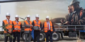 Schmitz Cargobull coloca la primera piedra de su nueva planta en Figueruelas Schmitz Cargobull coloca la primera piedra