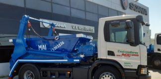 Contenedores MAI incorpora dos Scania propulsados por GNC Contenedores MAI incorpora dos Scania